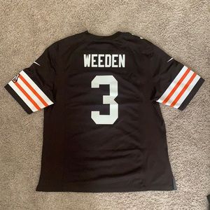 Brandon Weeden rookie jersey